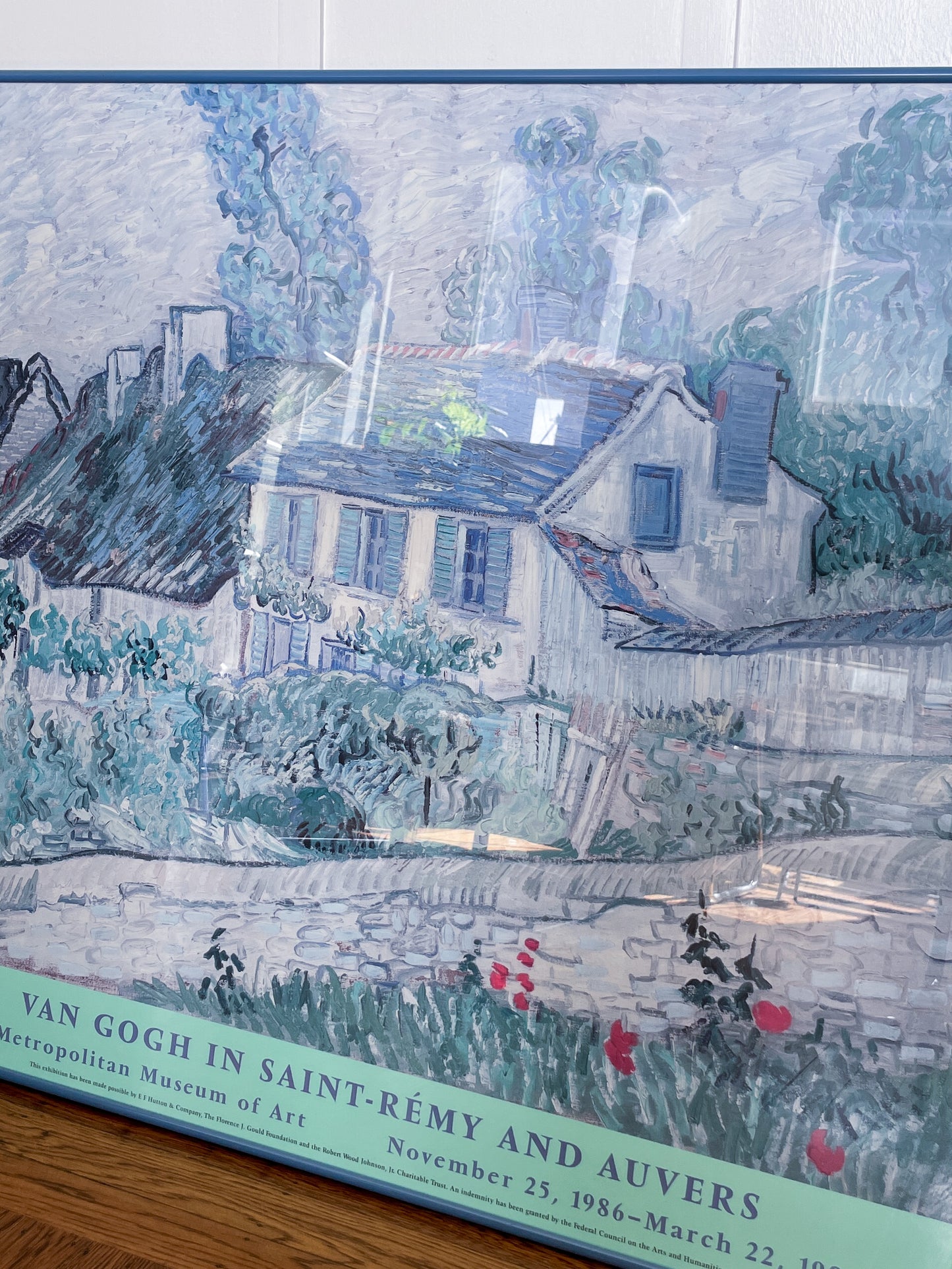 Van Gogh 1980s Exhibition Poster